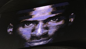 Der Videowürfel im Staples Center: Kobe Bryant ist überall