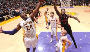 Kobe Bryant feierte gegen die Toronto Raptors erwartungsgemäß ein wechselhaftes Comeback