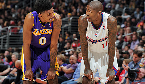 Das Duell der Sixth Man: Nick Young von den L.A. Lakers gegen Jamal Crawford von den Clippers