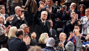 Phil Jackson sah bei seinem ersten Spiel als Knicks-Präsident einen Sieg über die Pacers