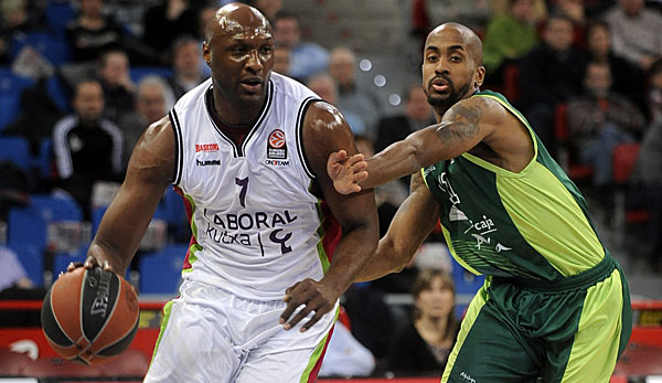 Lamar Odom spielte zuletzt bei Laboral Kutxa in der spanischen ACB