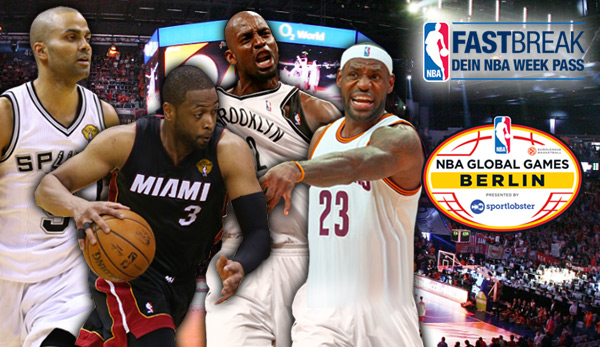 James, Parker, Wade, Garnett - die Superstars der NBA gibt's live bei SPOX