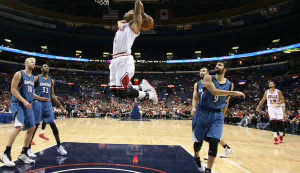 Nach zwei schweren Knieverletzungen ist Derrick Rose zurück bei den Chicago Bulls