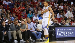 Stephen Curry und die Warriors gehen mit breiter Brunst ins Duell gegen die Pistons