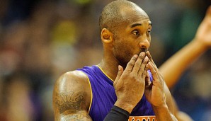 Die Los Angeles Lakers wollen auch mit Kobe Bryant auf einen Rebuild setzen