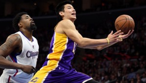 Jeremy Lin spielte vergangene Saison bei den Los Angeles Lakers