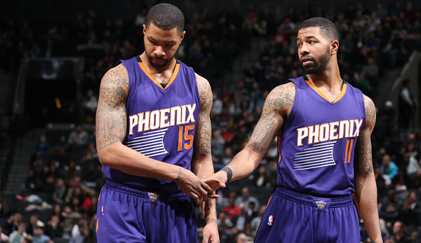 Marcus Morris (l.) hat die Phoenix Suns verlassen, tut sein Bruder Markieff (r.) das bald auch?