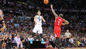 Jeremy Lin war mit 16 Punkten Topscorer der Charlotte Hornets