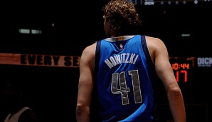 Dirk Nowitzki steht mit den Dallas Mavericks vor einer schwierigen Saison