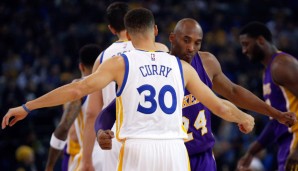 Stephen Curry und Kobe Bryant erhielten die meisten Stimmen beim All-Star-Voting