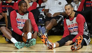 Spielen Kevin Durant und Stephen Curry bald in einem Team?