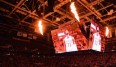 LeBron James stand in der Quicken Loans Arena wie immer im Mittelpunkt