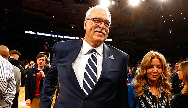 Phil Jackson ist seit 2014 Team-Präsident der New York Knicks