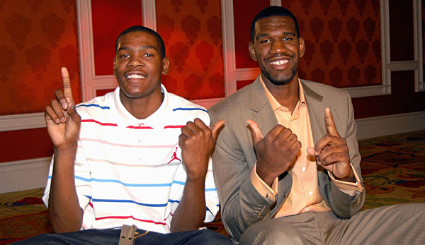 Greg Oden und Kevin Durant waren die besten Spieler des Draft-Jahrgangs 2007