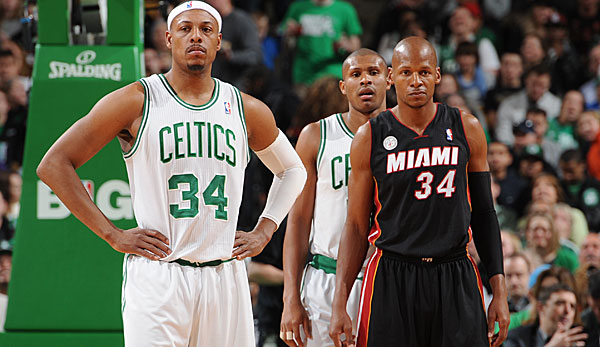 Ray Allen warf Paul Pierce und die Celtics mit den Miami Heat 2012 aus den Playoffs