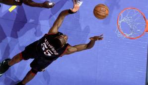 Platz 20: Dikembe Mutombo – 12.359 Rebounds in 1.196 Spielen – Nuggets, Hawks, 76ers, Nets, Knicks, Rockets