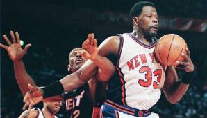 Platz 25: Patrick Ewing – 11.604 Rebounds in 1.183 Spielen – Knicks, Supersonics, Magic