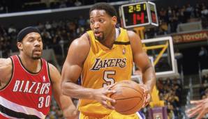 Platz 21: Robert Horry (Los Angeles Lakers): 6,0 Mio. – Stats: 7,4 Punkte, 7,5 Rebounds (47,6 Prozent FG).