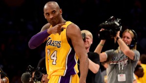 Platz 11: Kobe Bryant (L.A. Lakers) - 25,6 Punkte in 220 Spielen