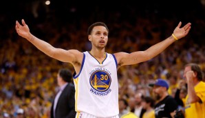 Platz 8: Stephen Curry (Golden State Warriors) - 26,1 Punkte in 68 Spielen