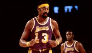 Platz 10: Wilt Chamberlain (L.A. Lakers): 45 Punkte gegen die New York Knicks, Finals 1970, Spiel 6 - Endstand 135:113 für L.A.