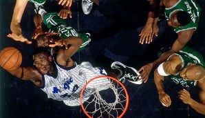 Platz 6 (47 Punkte) - Erste Runde 1995, Spiel 1: Orlando Magic - Boston Celtics 124:77