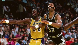 Platz 6 (47 Punkte) - Erste Runde 1986, Spiel 1 Los Angeles Lakers - San Antonio Spurs 135:88