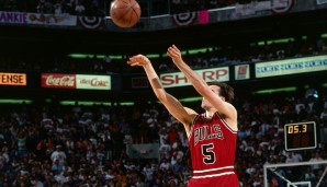 Finals 1993, Bulls vs. Suns: Die Karriere von John Paxson wird oft auf ein Play reduziert: Seinen Gamewinner in Game 6 der Finals 1993, der den Titel der Bulls perfekt machte