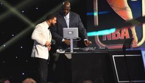 Moderator Drake nimmt Shaqs DJ-Skills unter die Lupe