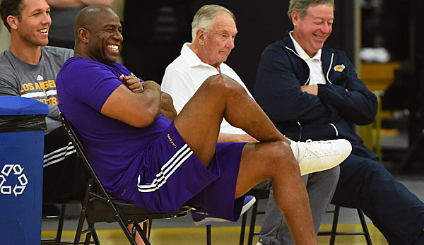 Magic Johnson arbeitet wieder im Front Office der Los Angeles Lakers