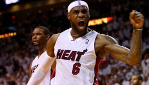 2012 und 2013: LeBron James (Miami Heat)