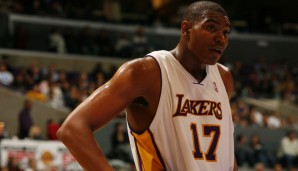Andrew Bynum (L.A. Lakers, 2005/06): 1,6 Punkte, 1,7 Rebounds