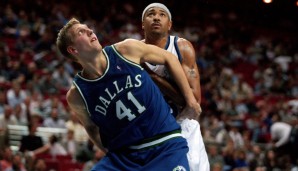 Dirk Nowitzki (Dallas Mavericks, 1998/99): 8,2 Punkte, 3,4 Rebounds