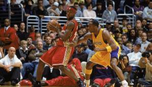 Platz 1 - LeBron James (1. Pick 2003, Cleveland Cavaliers): 21,9 Punkte, 5,9 Rebounds, 6,2 Assists, 43,5 Prozent FG in 108 Spielen als Teenager.