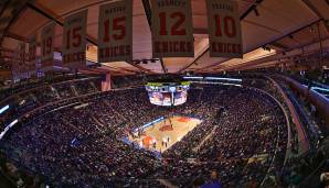 PLATZ 9: New York Knicks - Zuschauerschnitt 2017/18: 19.282 - Auslastung: 97,3 Prozent