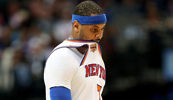 Carmelo Anthony ist weiter Teil der New York Knicks