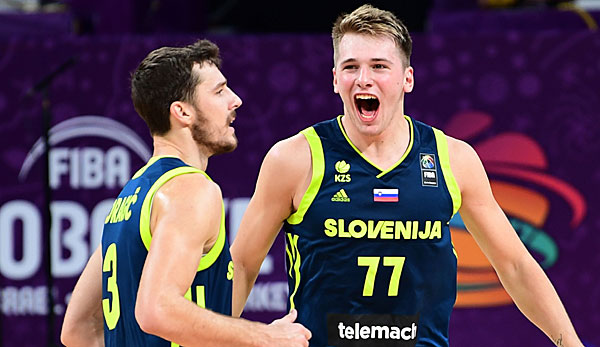 Goran Dragic und Luka Doncic gewannen mit Slowenien bei der EuroBasket Gold