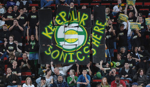 Die Seattle Super Sonics haben immer noch eine Fanbase