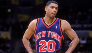 Platz 24: ALLAN HOUSTON (New York Knicks) - 50,4 Prozent aus der Mitteldistanz bei 9,0 Versuchen pro Spiel in der Saison 1999/00.