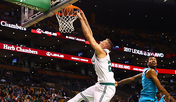 Daniel Theis erzielte in seinem Debüt für die Boston Celtics 12 Punkte