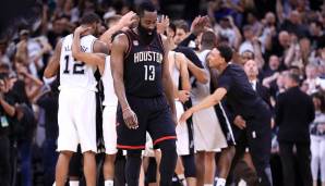 Platz 9: Houston Rockets 2016/17 - Offensivrating: 114,7 - Aus im Western Conference Semifinal gegen die San Antonio Spurs (2:4)