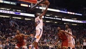 Platz 5: JOSH JACKSON (Phoenix Suns) - 2 Punkte (0/13 FG) gegen die Houston Rockets in der Saison 2017/18