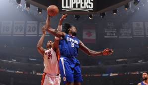 Platz 2: DeAndre Jordan (Los Angeles Clippers) - 11 Offensiv-Rebounds gegen die Miami Heat.
