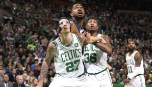 REBOUNDS: Platz 3: Karl-Anthony Towns (Minnesota Timberwolves) - 23 Rebounds gegen die Boston Celtics.