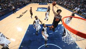 Platz 13: Josh Jackson (Phoenix Suns) - 29 Punkte (9/16 FG), 7 Rebounds gegen die Memphis Grizzlies - GameScore: 25,1.
