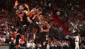 Die Miami Heat versenkten gegen die Dallas Mavericks 16 Dreier