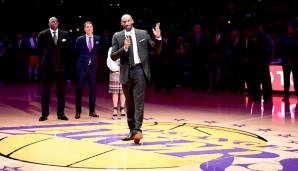 Der Abend im Staples Center stand ganz im Zeichen von Kobe Bryant