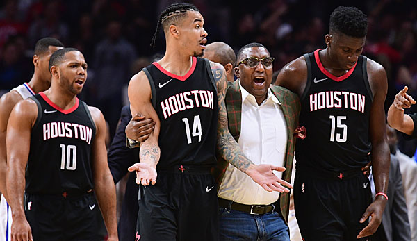 Die Houston Rockets sind wohl mit dem Urteil der Liga nicht zufrieden