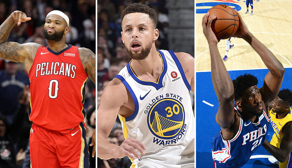 Die zehn Starter für das All-Star Game 2018 in Los Angeles wurden bekannt gegeben! Im Westen dominieren die Warriors und die Pelicans, im Osten hat es ein Jungspund von den Sixers geschafft.