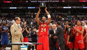 2011: Kobe Bryant/Los Angeles Lakers (37 Punkte, 14 Rebounds).